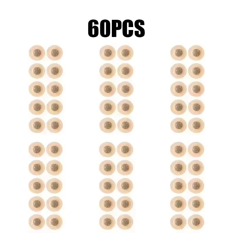 30/60/90/120/180Pcs Nose Breathing Patches Magnetic Suction Iron Nasal Strips Increase Air Improve Sleeping Reduce Snoring Tool