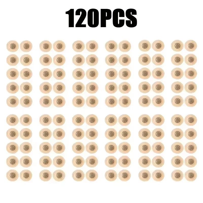 30/60/90/120/180Pcs Nose Breathing Patches Magnetic Suction Iron Nasal Strips Increase Air Improve Sleeping Reduce Snoring Tool