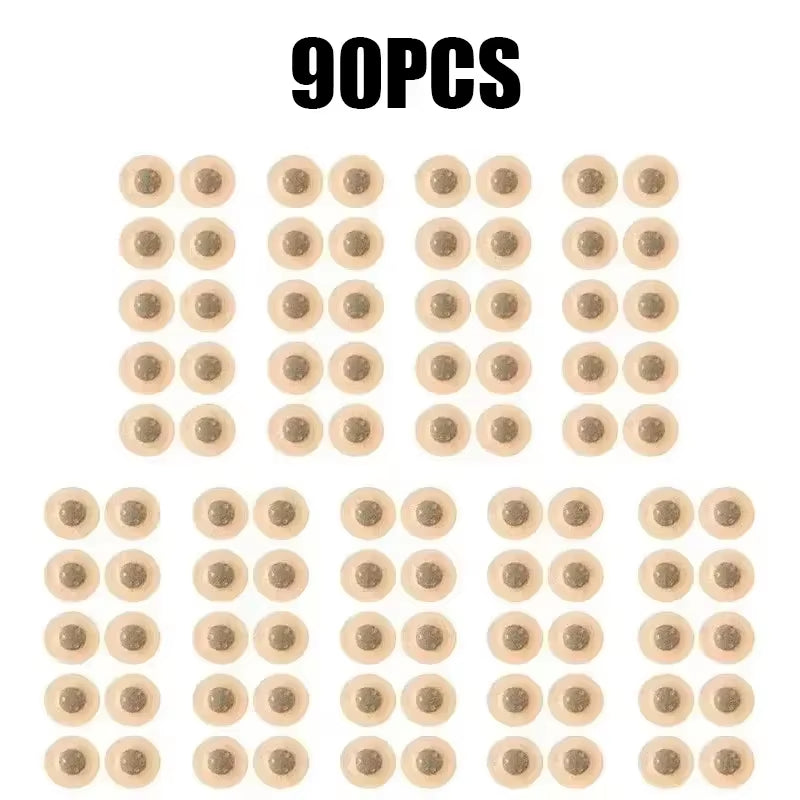 30/60/90/120/180Pcs Nose Breathing Patches Magnetic Suction Iron Nasal Strips Increase Air Improve Sleeping Reduce Snoring Tool