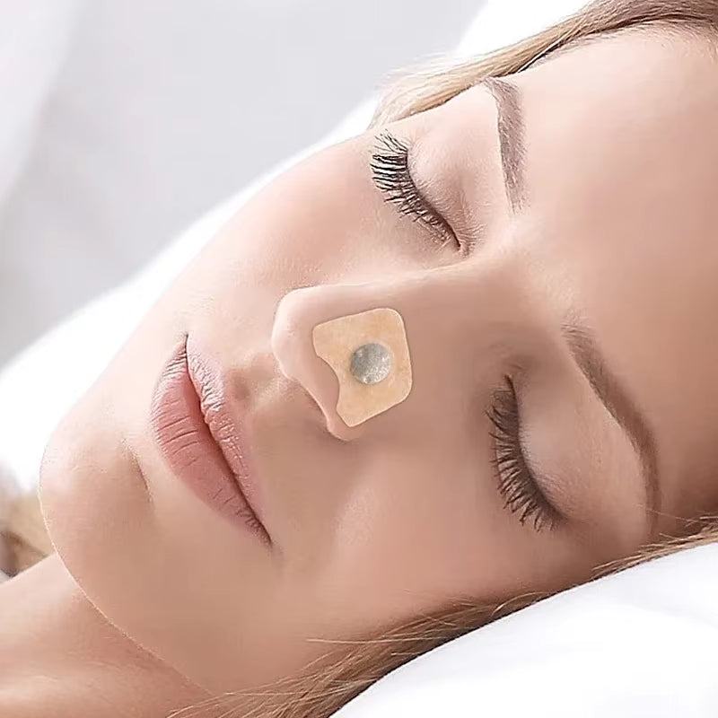 30/60/90/120/180Pcs Nose Breathing Patches Magnetic Suction Iron Nasal Strips Increase Air Improve Sleeping Reduce Snoring Tool